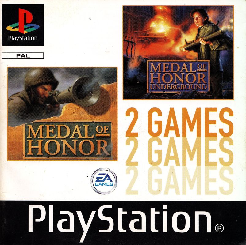 Medal of Honor box art for Playstation
